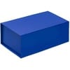 Коробка LumiBox, синяя с логотипом