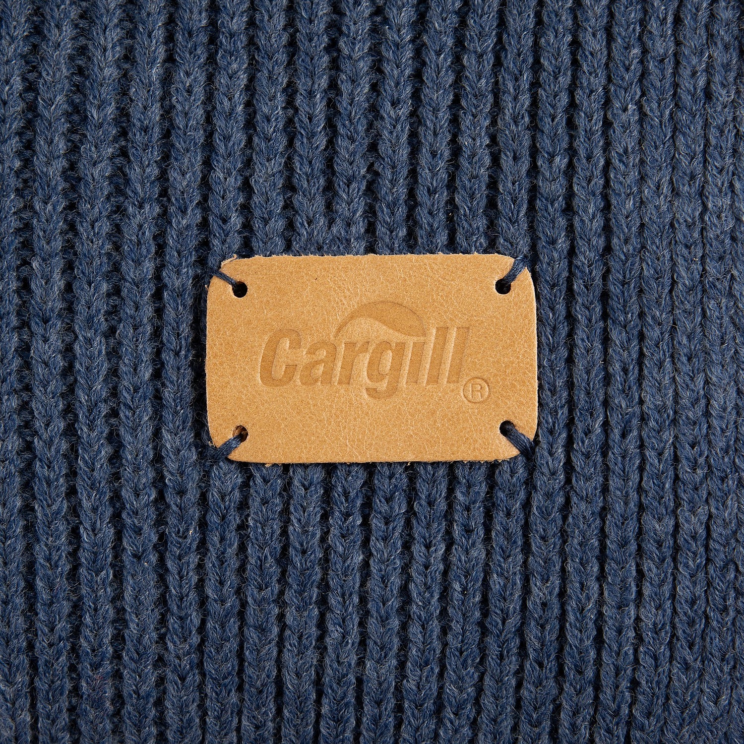 Шарф Heat Trick, синий меланж с логотипом