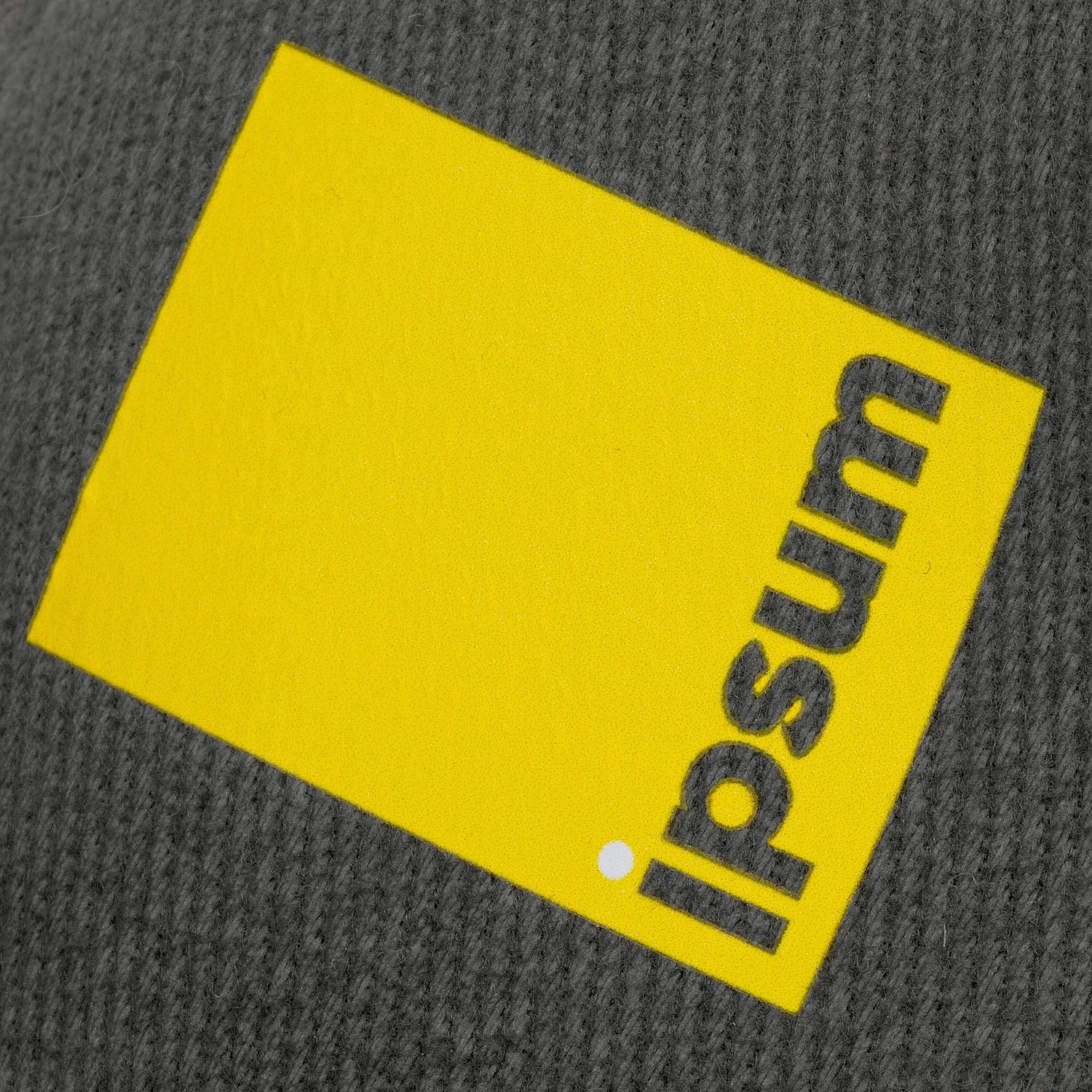 Бейсболка Hillside, серая с логотипом