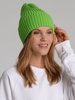 Шапка Yong, светло-зеленая (салатовая) с логотипом