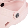 Сабо женские Krokki, розовые с логотипом