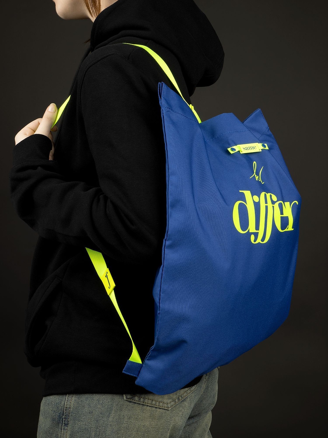 Основа для шопера-рюкзака B3, синяя