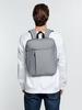 Рюкзак для ноутбука Oneworld, серый с логотипом