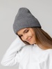 Шапка Tommi, серый меланж с логотипом