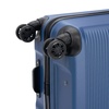 Чемодан Caspian L, темно-синий с логотипом