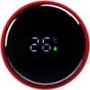 Смарт-бутылка с заменяемой батарейкой Long Therm Soft Touch, красная, без пакета с логотипом