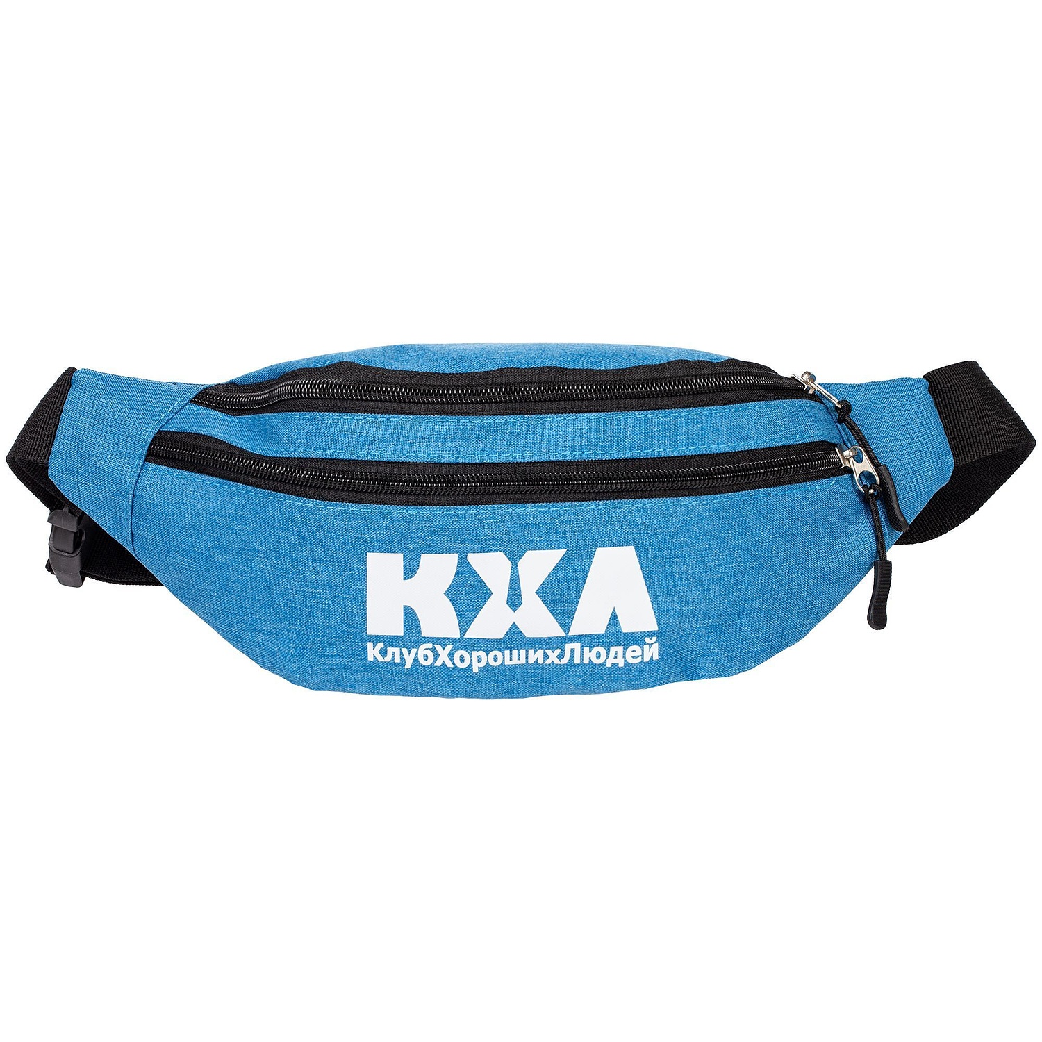 Поясная сумка Kalita, синяя с логотипом