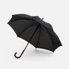 Зонт-трость Standard, черный с логотипом