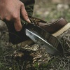 Многофункциональная ручная лопата Hike and Dig, серебристая с логотипом