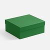 Коробка Recollection, зеленая с логотипом