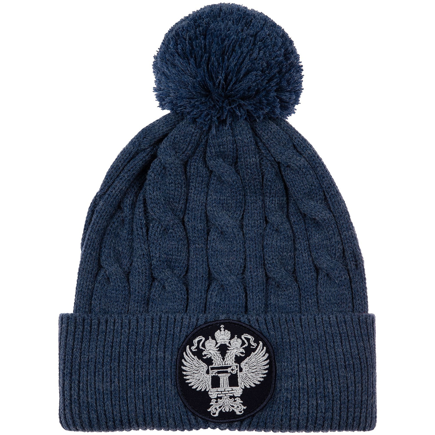 Шеврон из габардина Gabo M, черный с логотипом