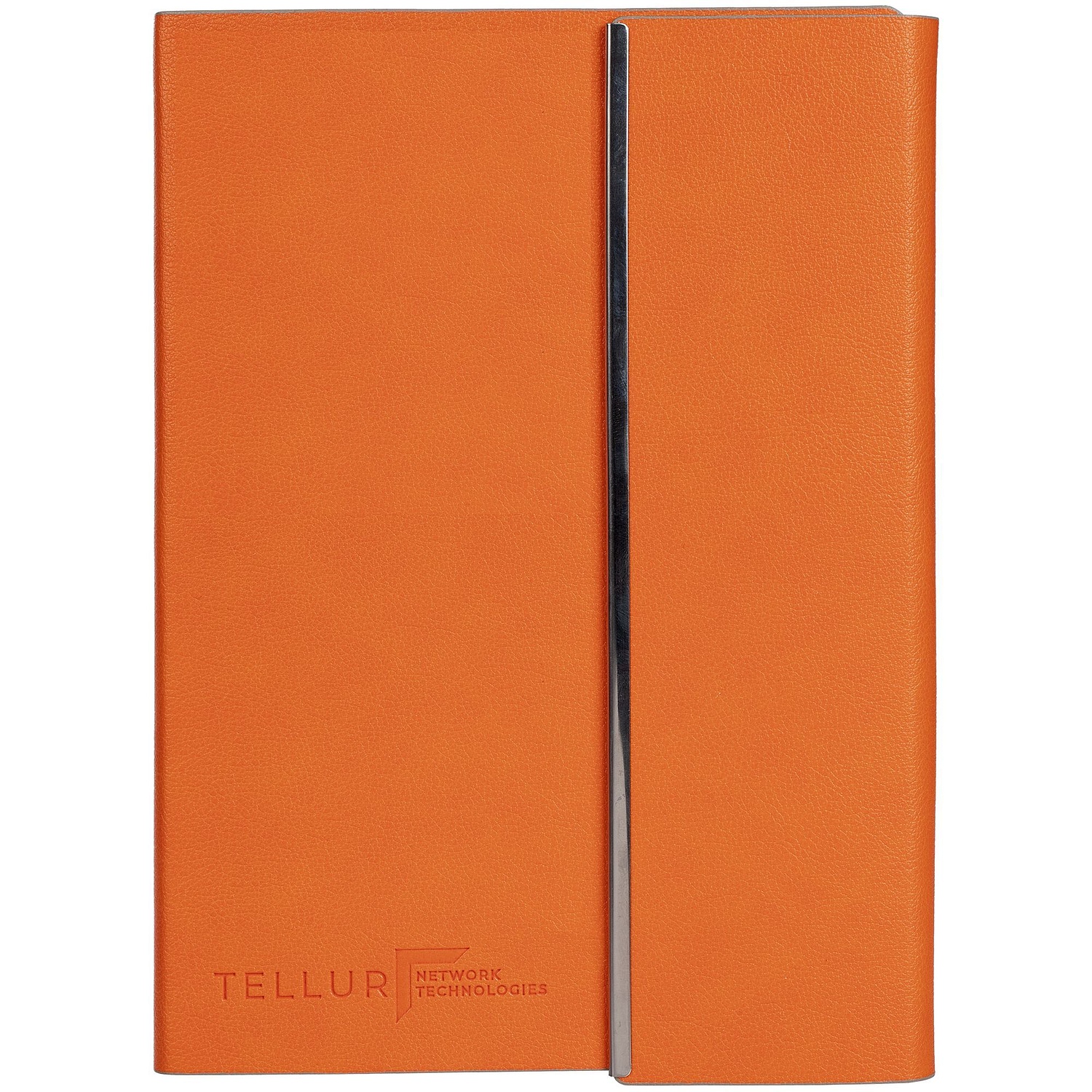 Ежедневник Petrus Flap, недатированный, оранжевый с логотипом