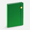 Ежедневник Favor Gold, недатированный, ярко-зеленый с логотипом