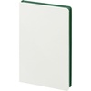 Ежедневник Duplex, недатированный, белый с зеленым с логотипом