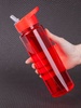 Бутылка для воды Holo, красная с логотипом