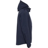 Куртка мужская Hooded Softshell темно-синяя с логотипом