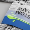 Лейбл Listra Soft Touch, XL, синий с логотипом