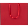 Пакет бумажный Ample Plus S, красный с логотипом