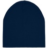 Шапка Tube Top, темно-синяя (сапфир) с логотипом
