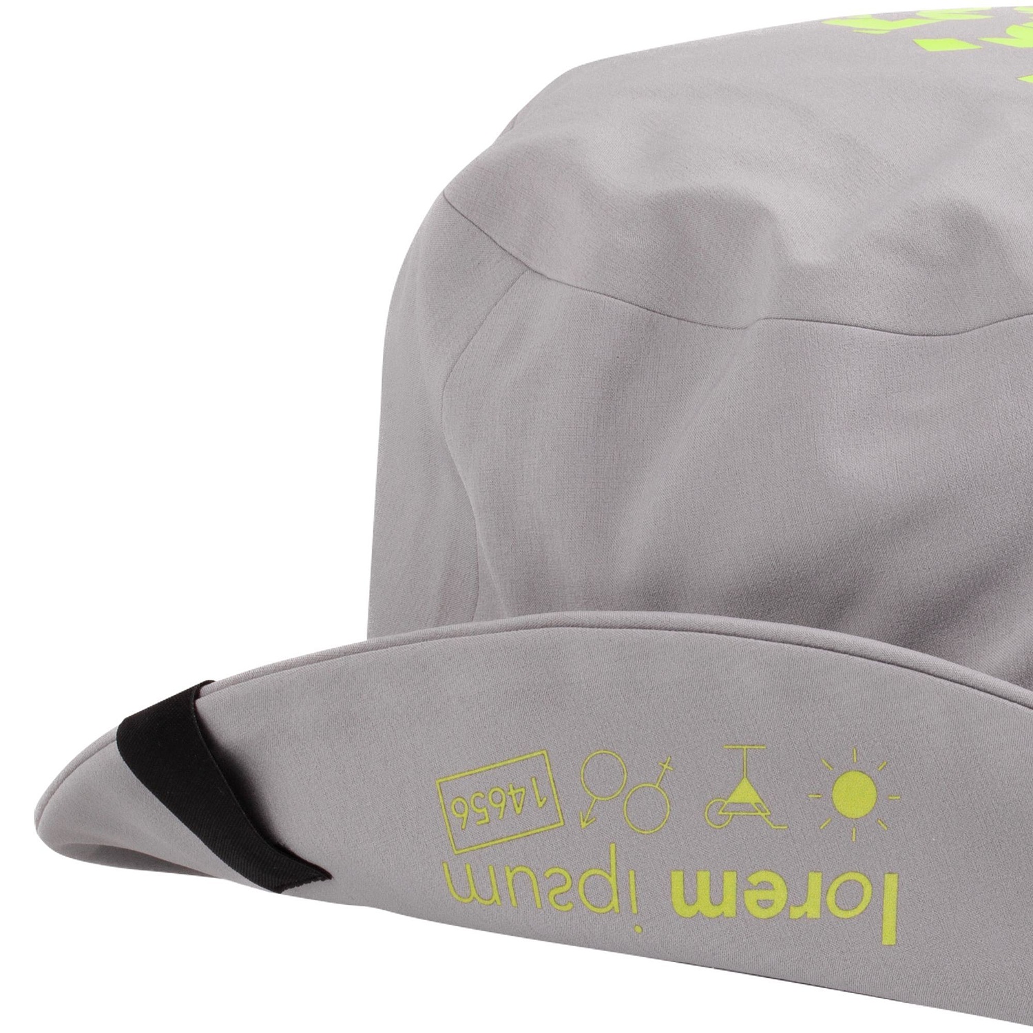 Панама Kosmos, серая с логотипом