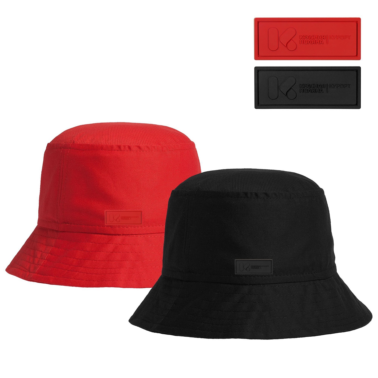 Панама Challenge, черная с логотипом