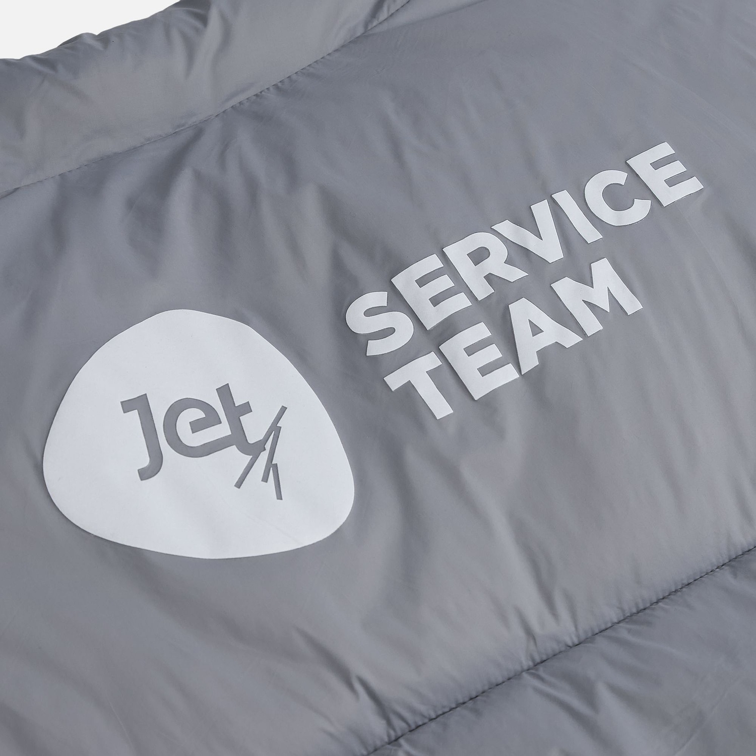 Жилет двусторонний V2, серый с логотипом