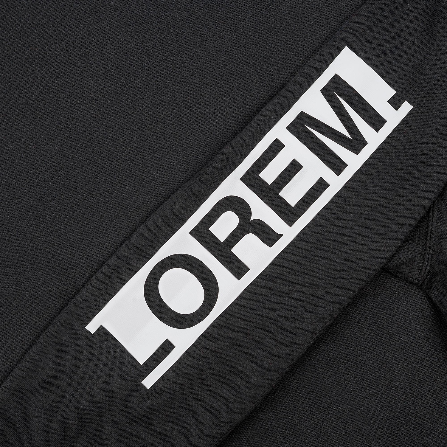 Худи Barta, черное с логотипом