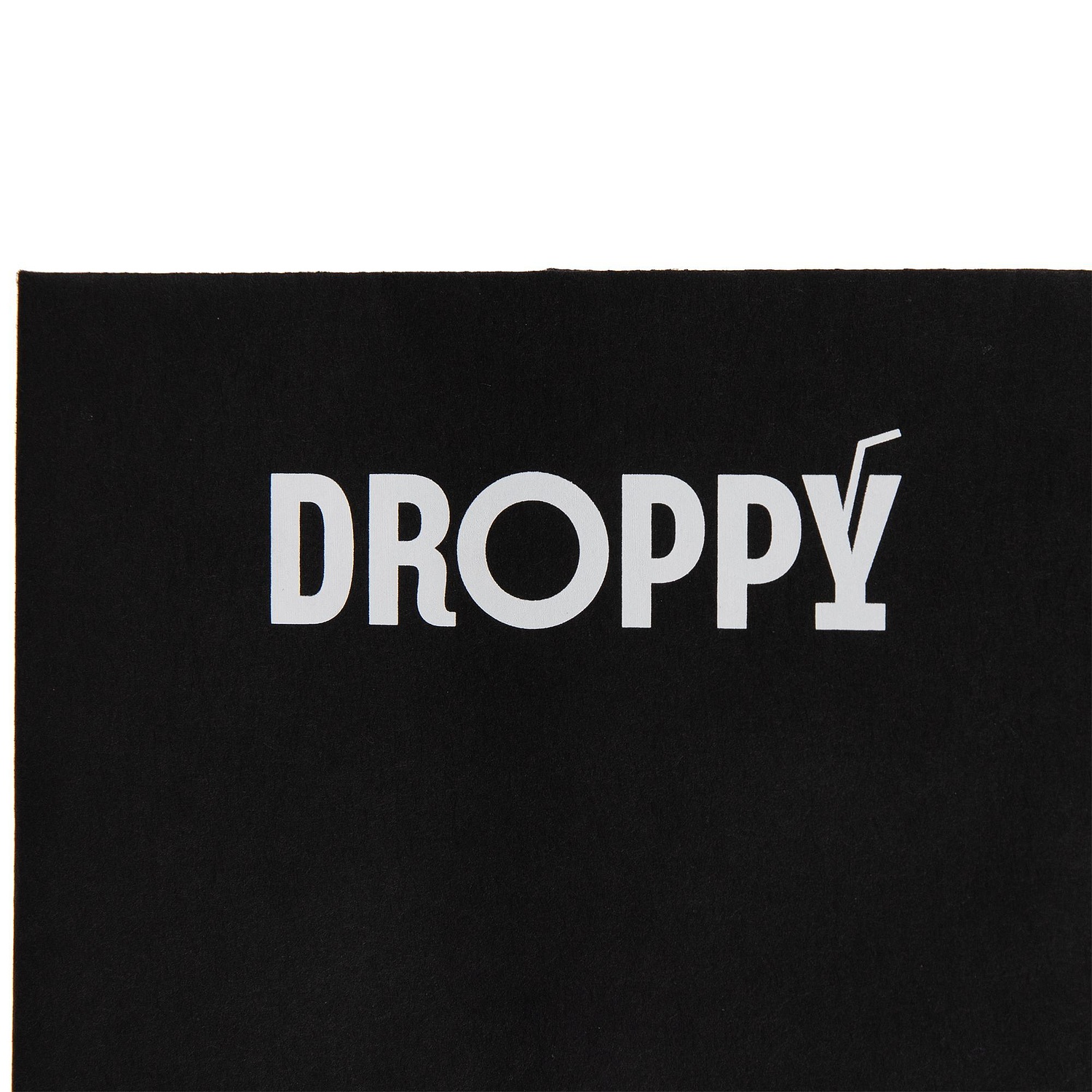 Пакет бумажный под кружку Cupfull, черный с логотипом