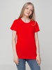 Футболка женская T-bolka Lady красная, размер M