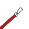 Застежка-карабин Snap Hook, S, серебристая с логотипом