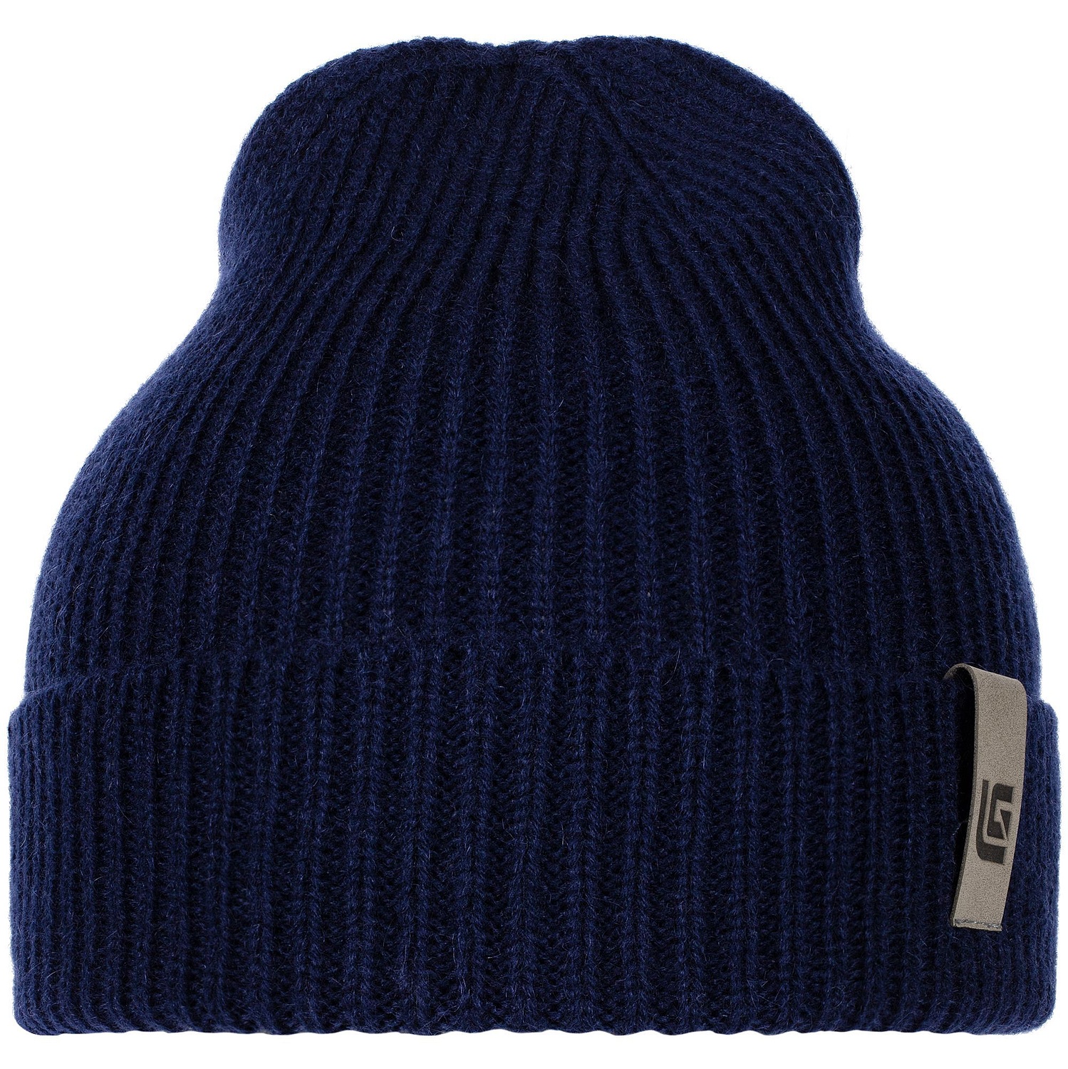 Шапка Bernard, темно-синяя с логотипом