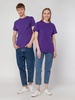 Футболка унисекс T-bolka 160, фиолетовая, размер XL