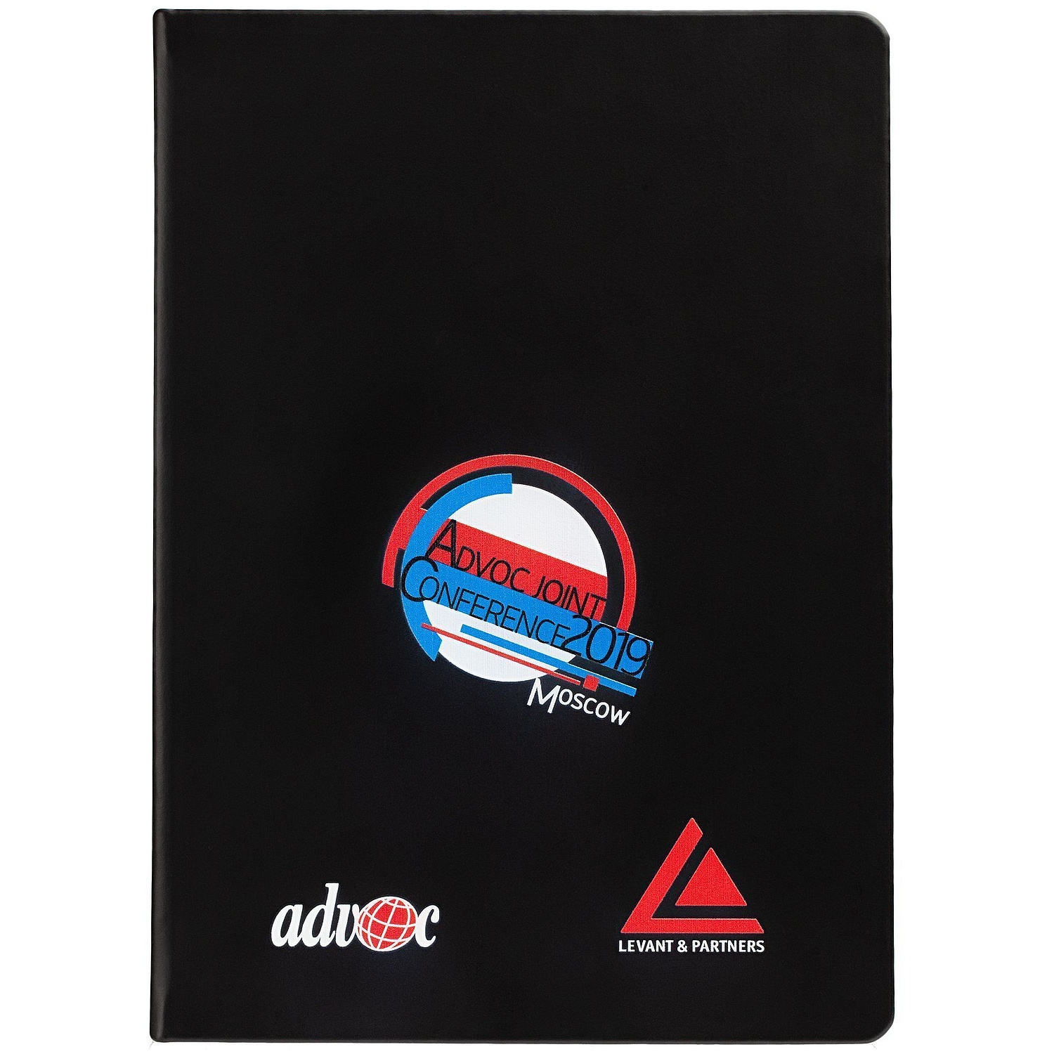 Ежедневник New Latte, недатированный, черный с логотипом