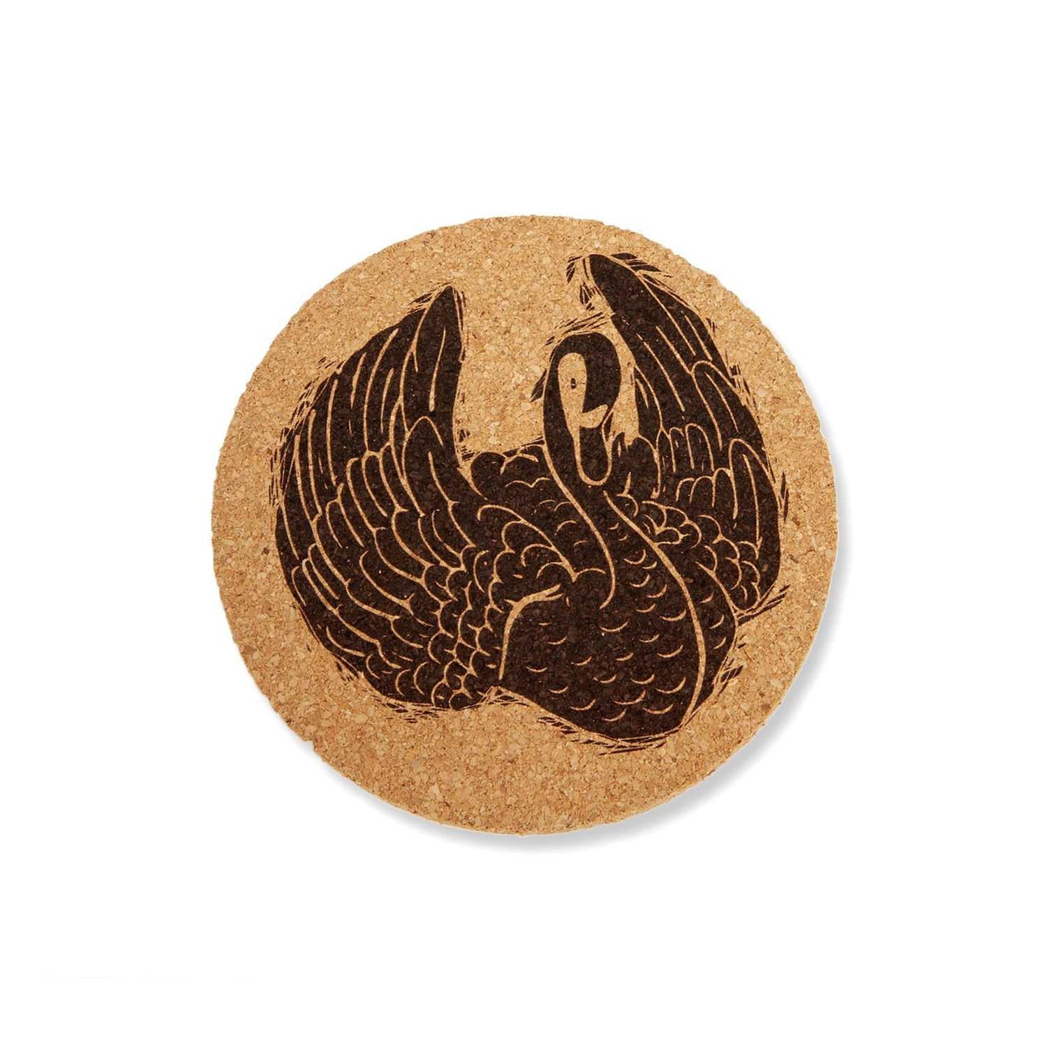 Набор из 4 костеров Suberic, круг