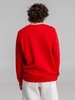Свитшот унисекс BNC Inspire (Organic), красный с логотипом