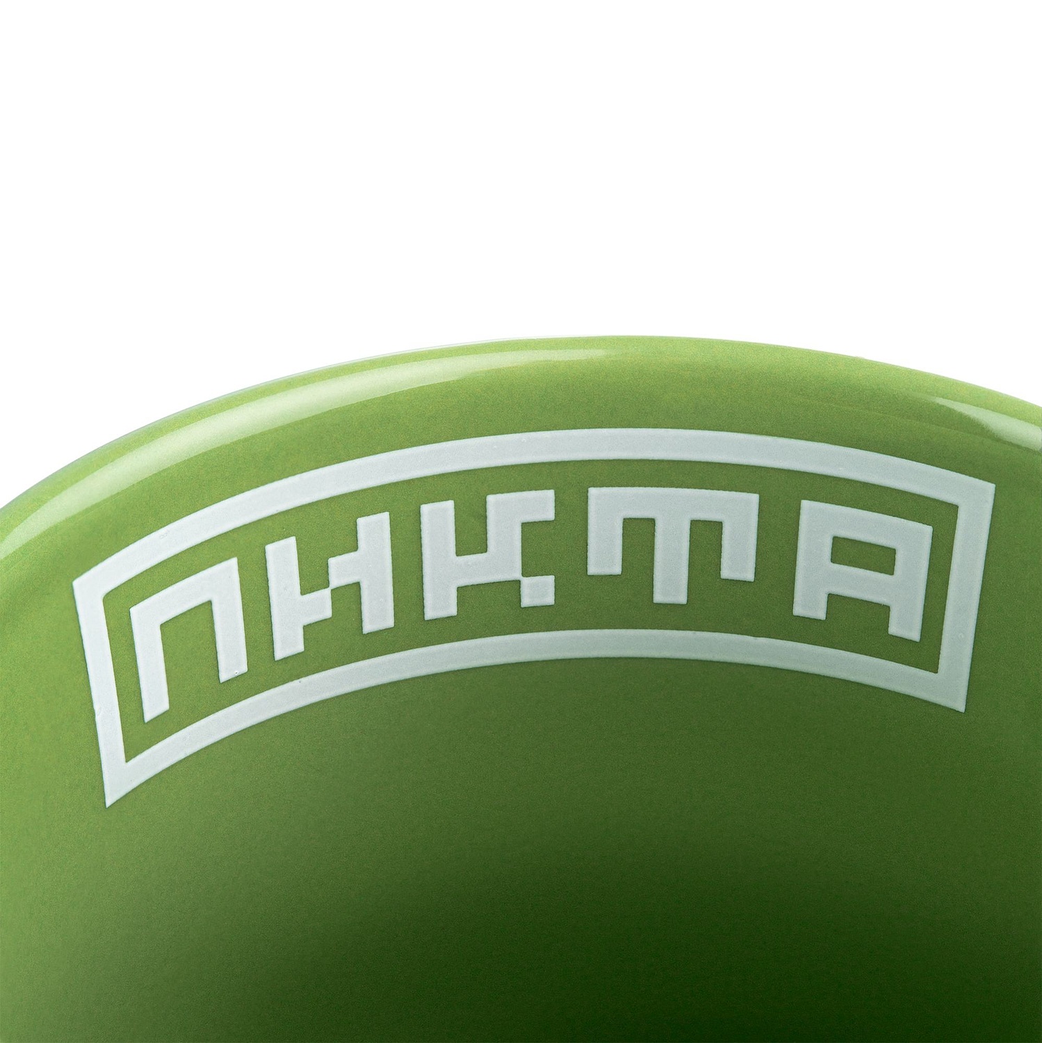 Кружка Promo, зеленая с логотипом