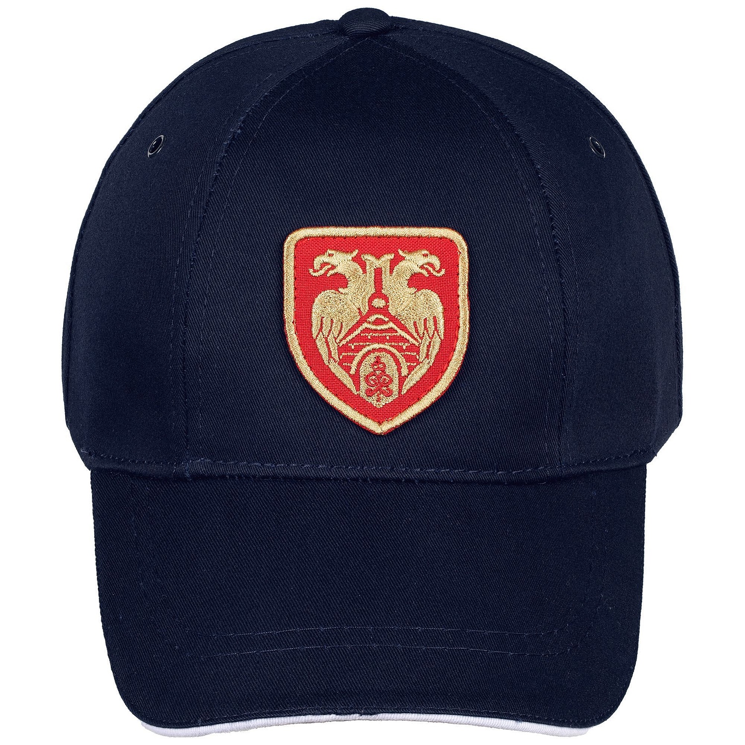 Шеврон из габардина Gabo S, красный с логотипом