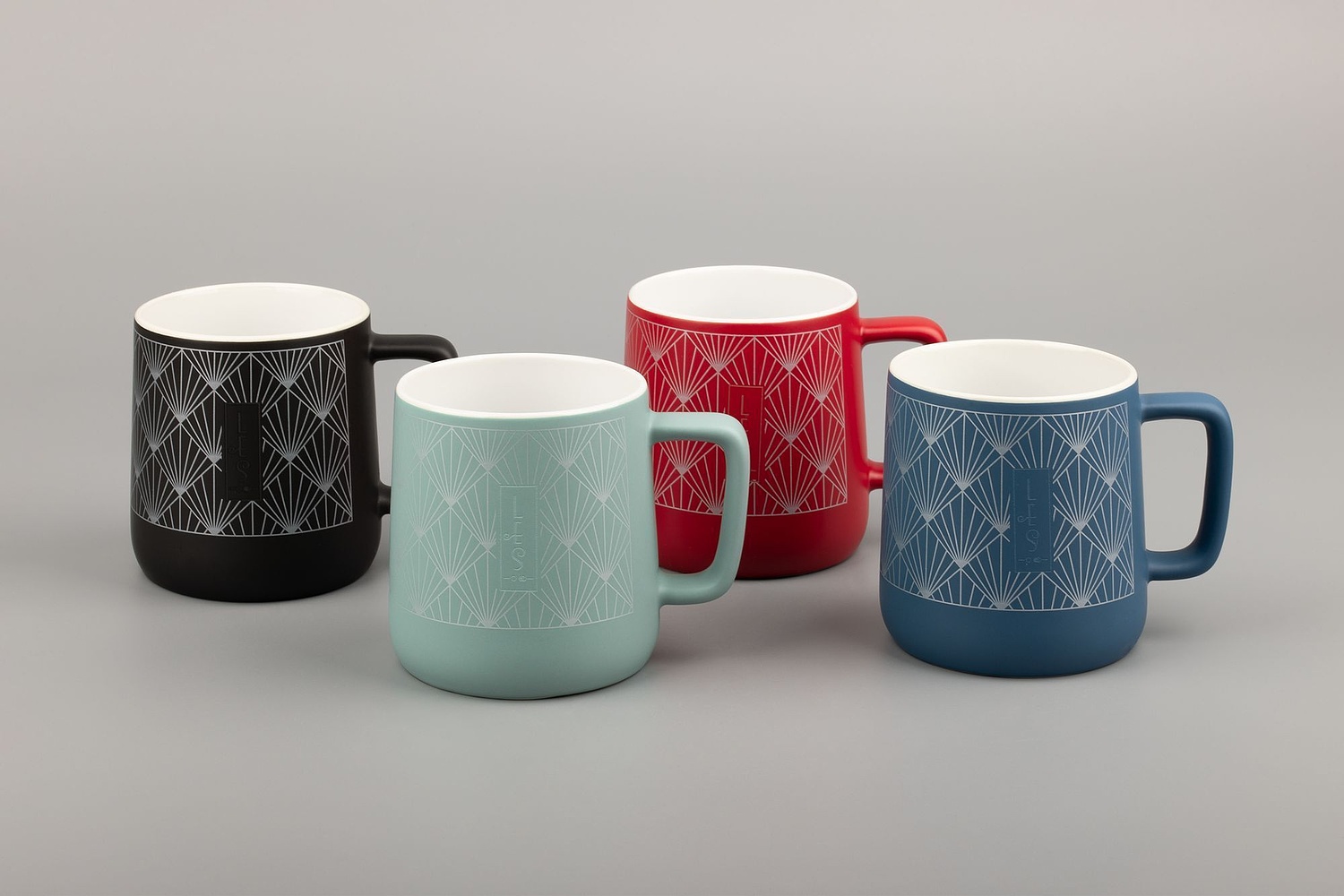 Кружка Ingver, красная с логотипом