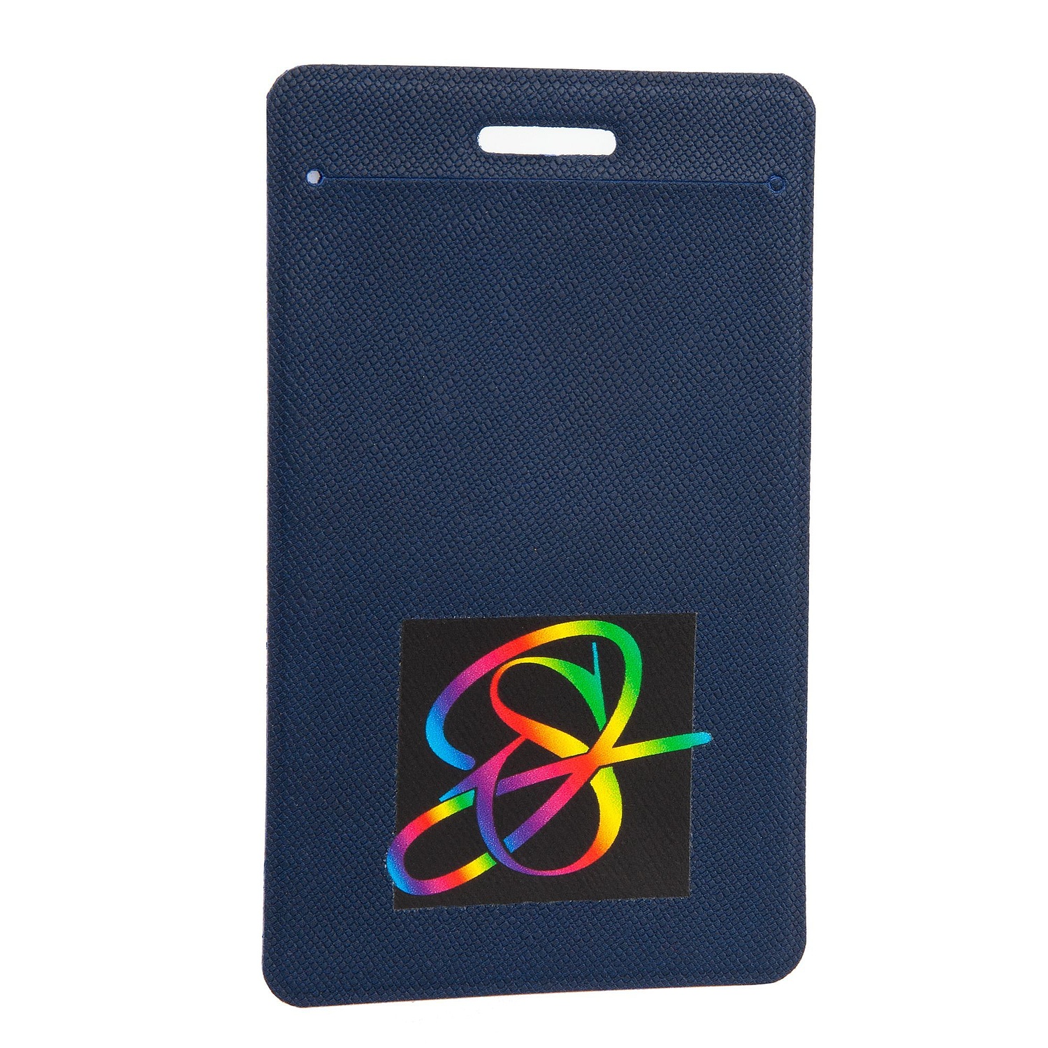 Чехол для пропуска Devon, синий с логотипом
