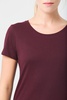 Футболка женская Martin Women, бордовая с логотипом