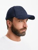 Бейсболка Denimate, темно-синяя с логотипом