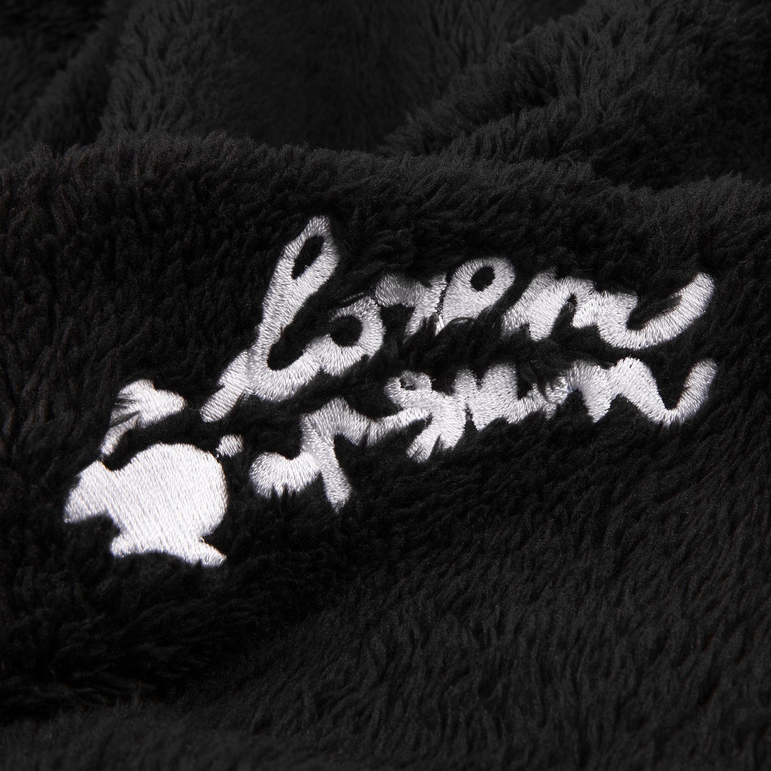 Балаклава-капюшон Flocky, черная с логотипом