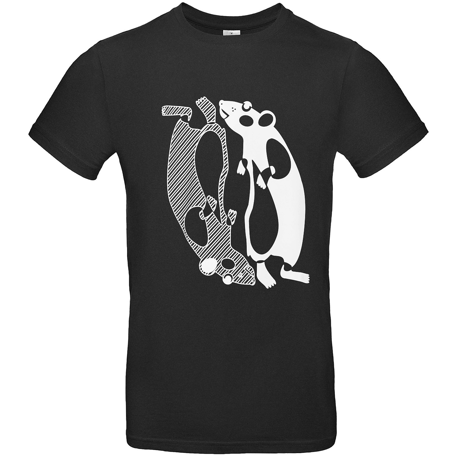 Футболка мужская E190, серый меланж