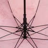 Зонт-трость Pink Marble с логотипом