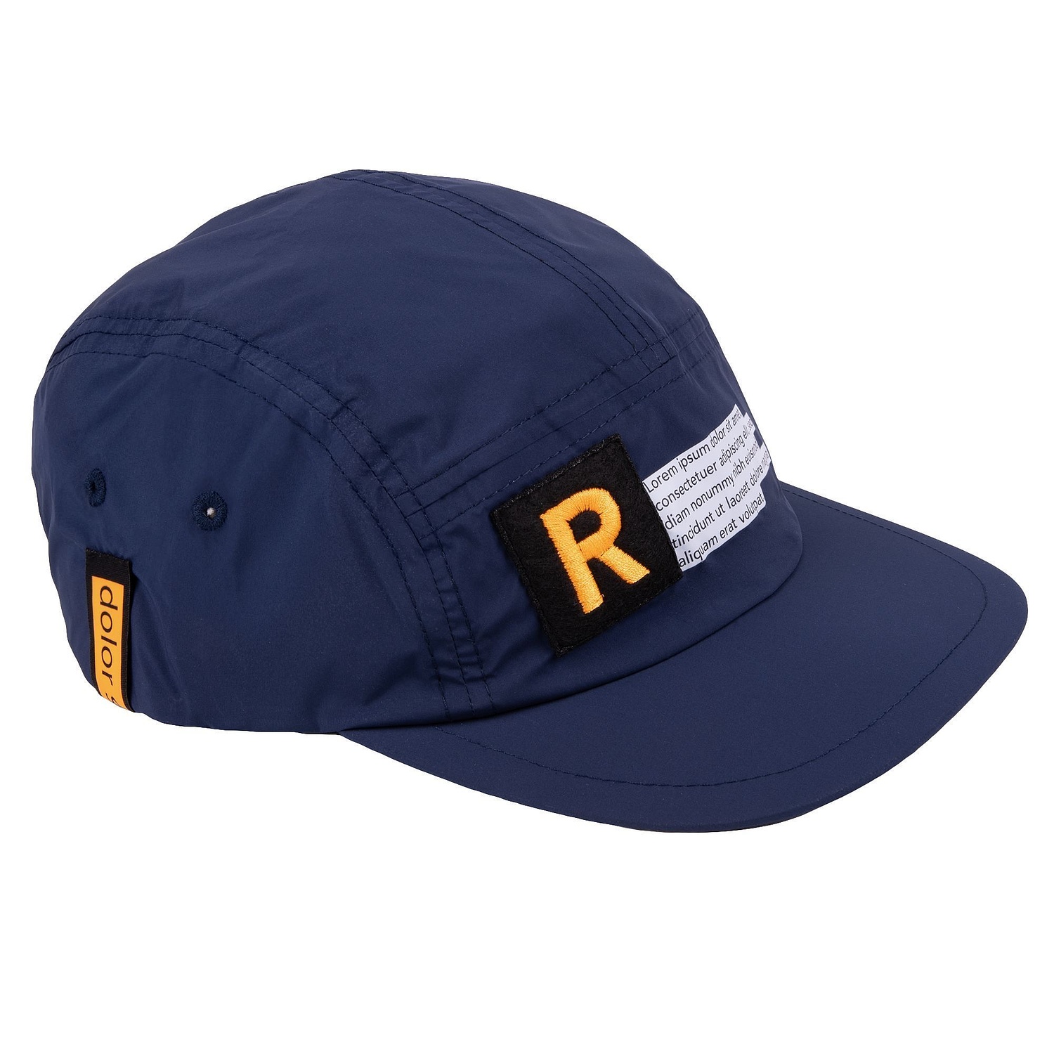 Бейсболка Ben Mac, темно-синяя с логотипом