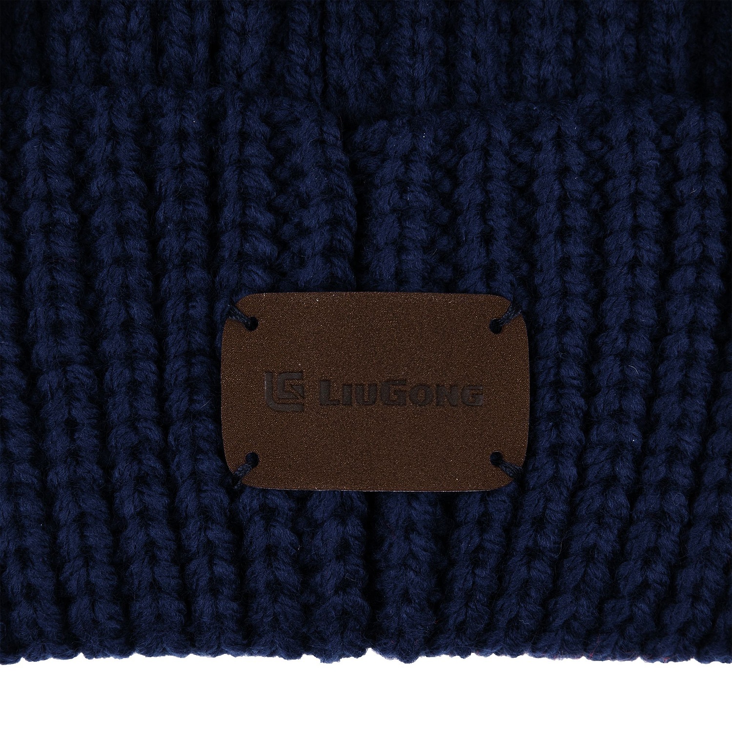 Лейбл Eta Nubuck, S, темно-коричневый с логотипом