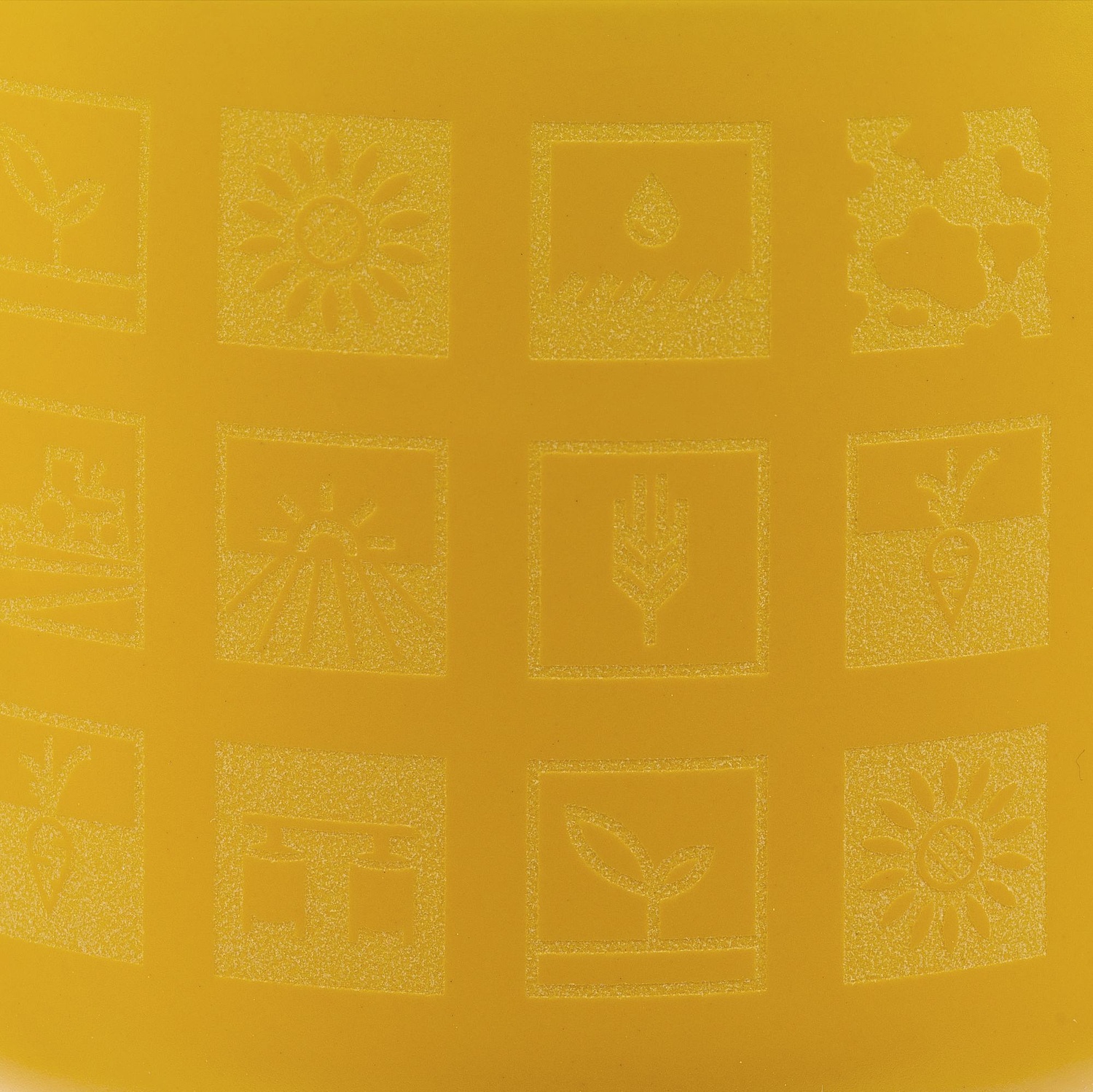 Чашка Fusion, желтая с логотипом