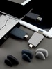 Флешка Pebble Universal, USB 3.0, серая, 64 Гб с логотипом