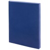 Ежедневник Flat, недатированный, синий с логотипом