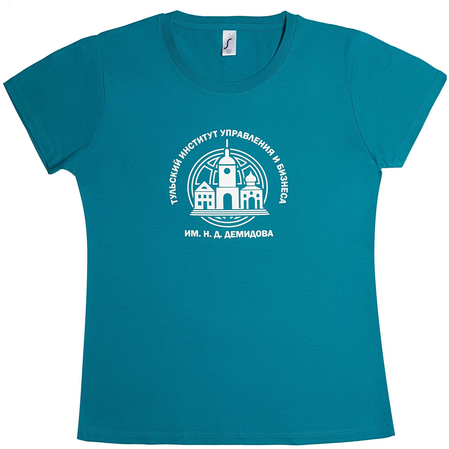 Футболка женская Regent Women, винтажный синий с логотипом